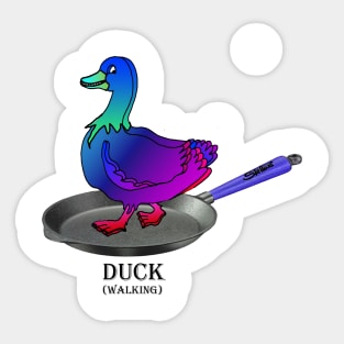 Duck (walking) Sticker